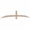 Ekena Millwork Bellingham Smooth Timber Gable Bracket, Douglas Fir, 96"W x 16"H x 1 1/2"D x 3 1/2"F, 4/12 Pitch GBW096X16X0204BEL00SDF - alternate 5